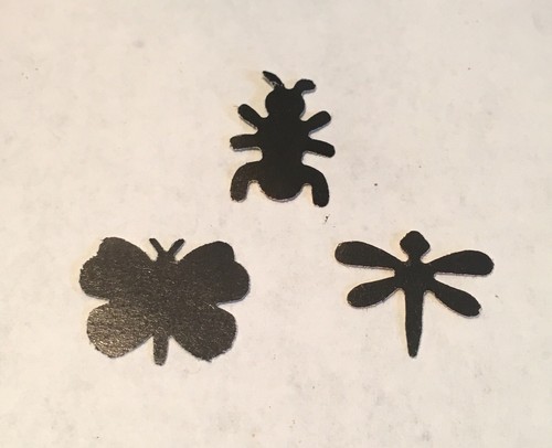 EK Success Lot Insect Punchs Ant Butterfly Dragonfly Whale Style 5/8