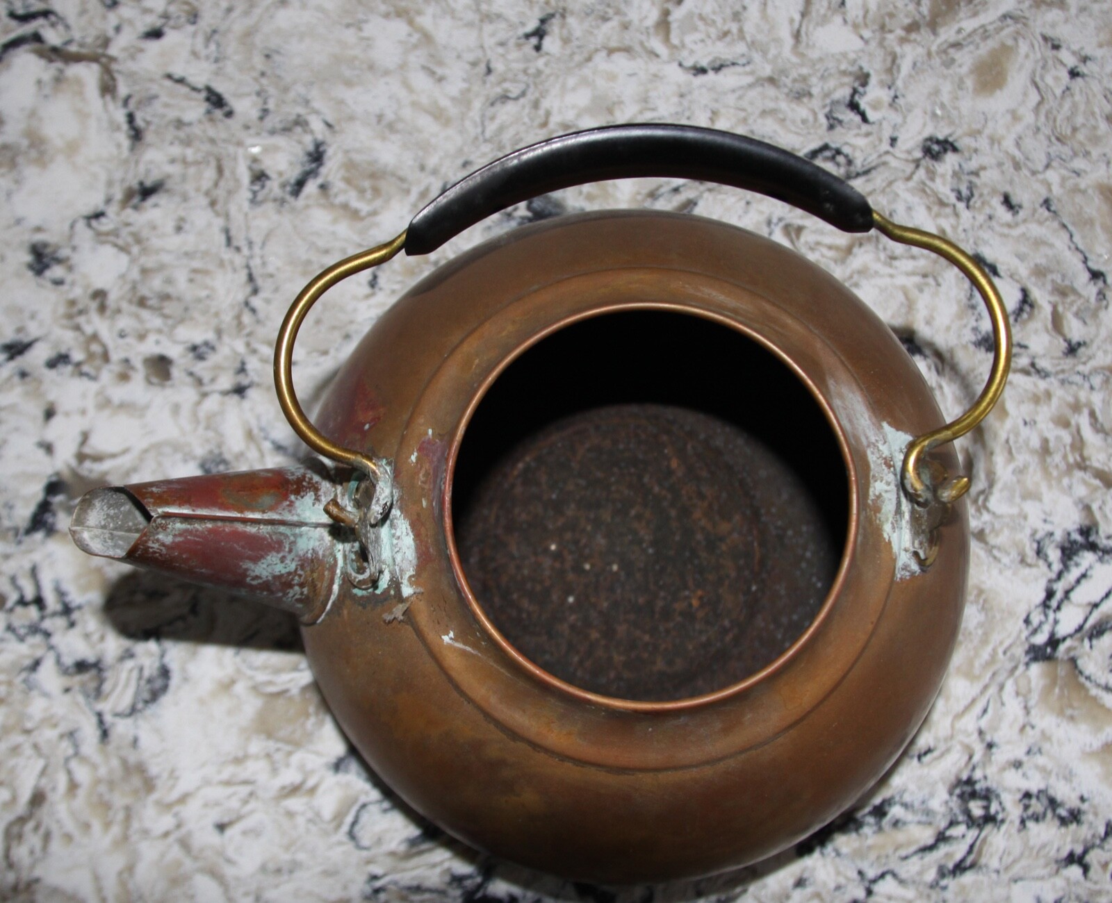 Vintage Revere Copper & Brass Incorporated Teapot