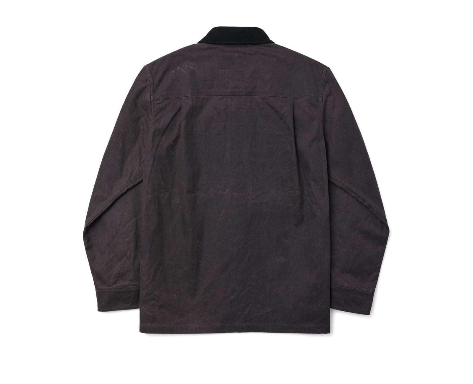 Pre-owned Filson Tin Cloth Jac Shirt 20202580 Jacket Cc Cinder Dark Grey Black Cc Collar In Gray