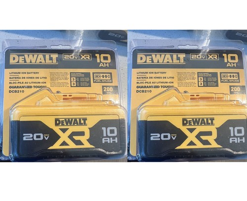 DEWALT MAX XR 10.0Ah Lithium Ion Battery - 2 Pack (DCB210-2)