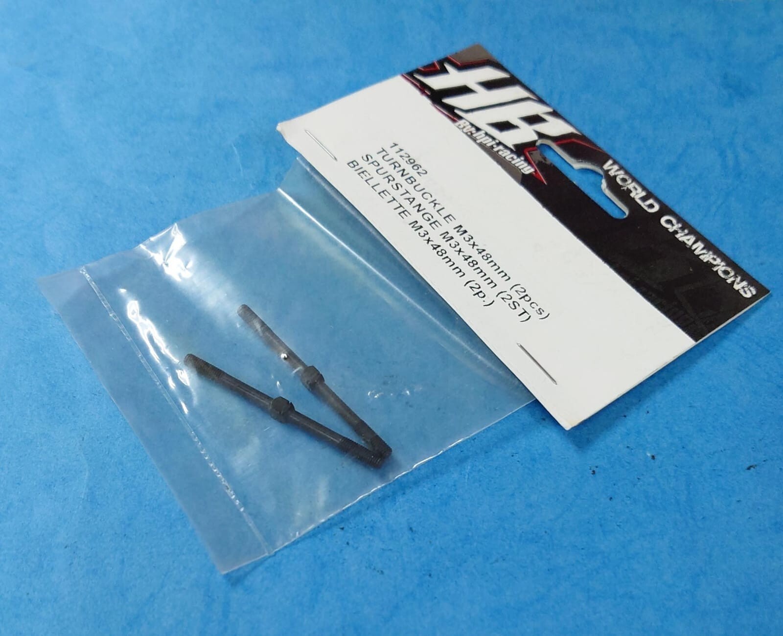 その他 Hit Box Hot Bodies 112962) D413 / Turnbuckle M3x48mm 2pcs Black / By