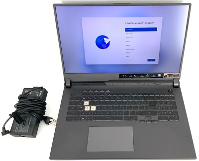ASUS RoG Strix G17, 17.3 , Ryzen 7 3.2GHz, 16GB, 512GB, Win 11 Gaming Laptop