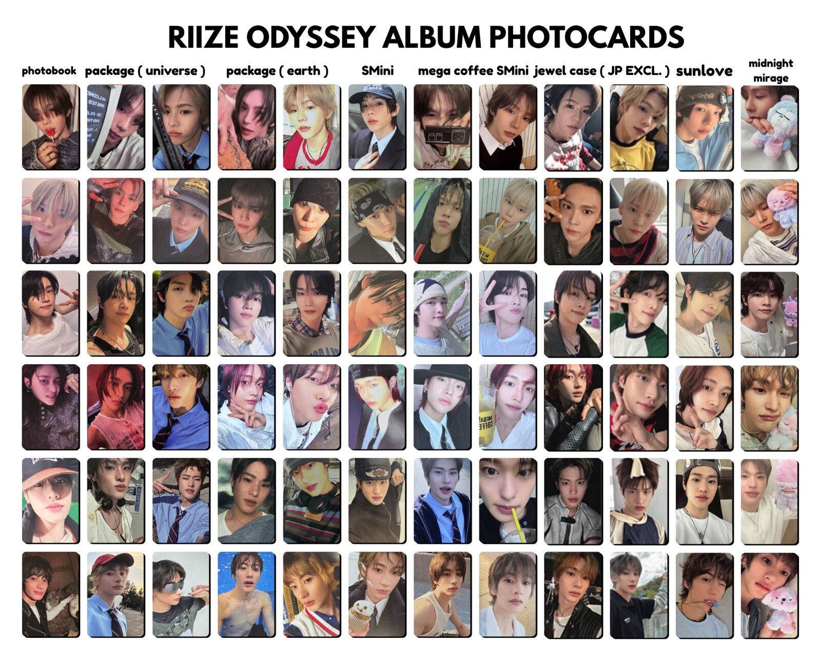 RIIZE ODYSSEY 一直娱 yizhiyu 2.0 トレカ 6枚セット 7104433974.g_400-w-st_g.jpg