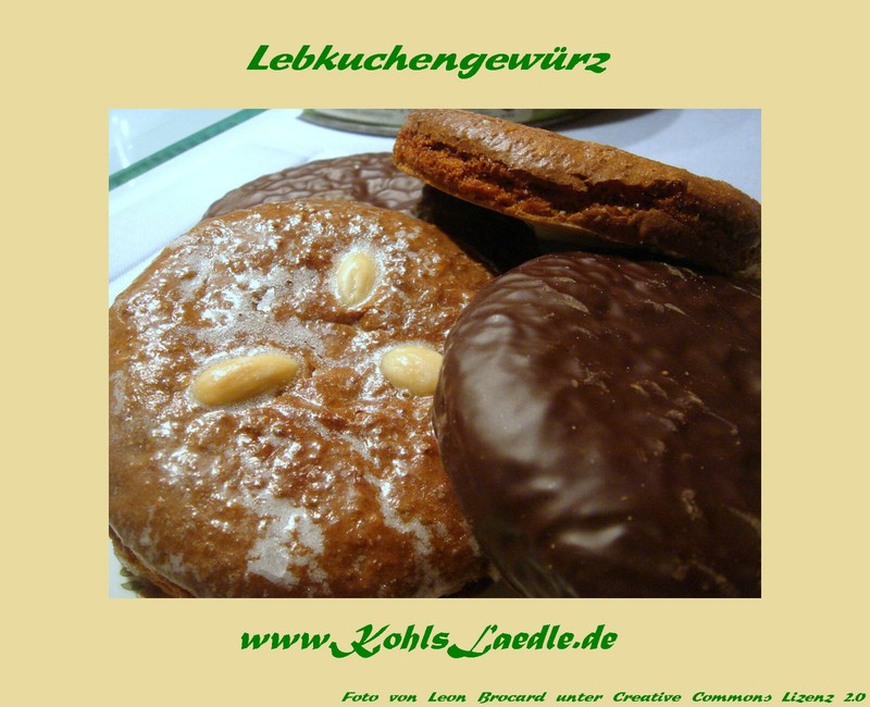 LebkuchengewÃ¼Rz, GewÃ¼Rzmischung, Gemahlen - 100g.