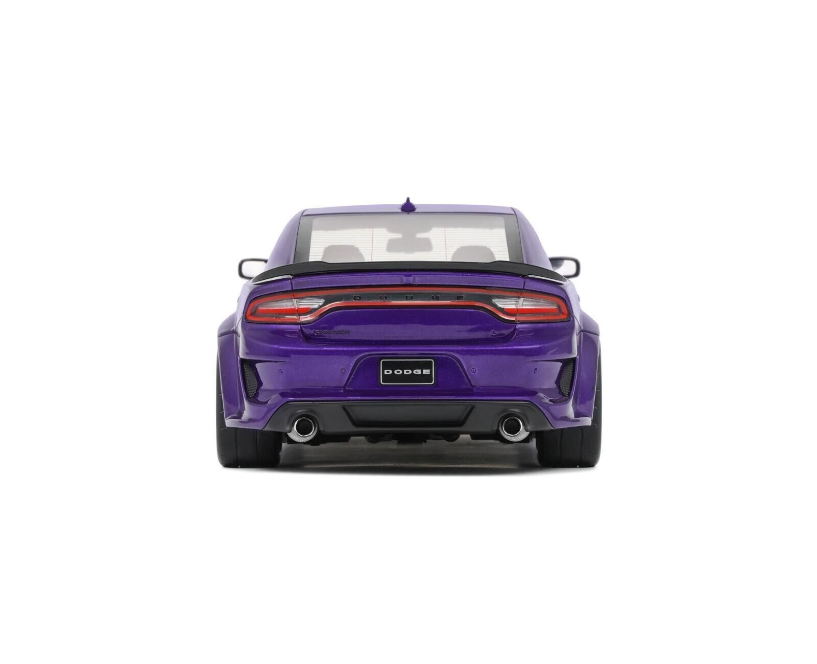 1/18 Dodge Charger Super Bee 2023 Purple Resin Model Car by