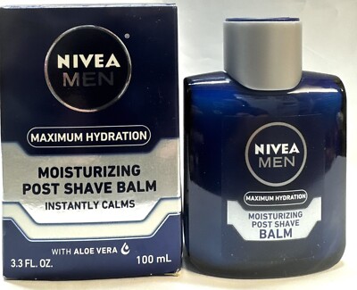 nivea men maximum hydration moisturizing post shave balm 3.3oz