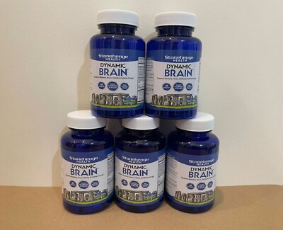 Stonehenge Health Dynamic Brain Supplement For Enhanced Memory and Focus 60 Caps