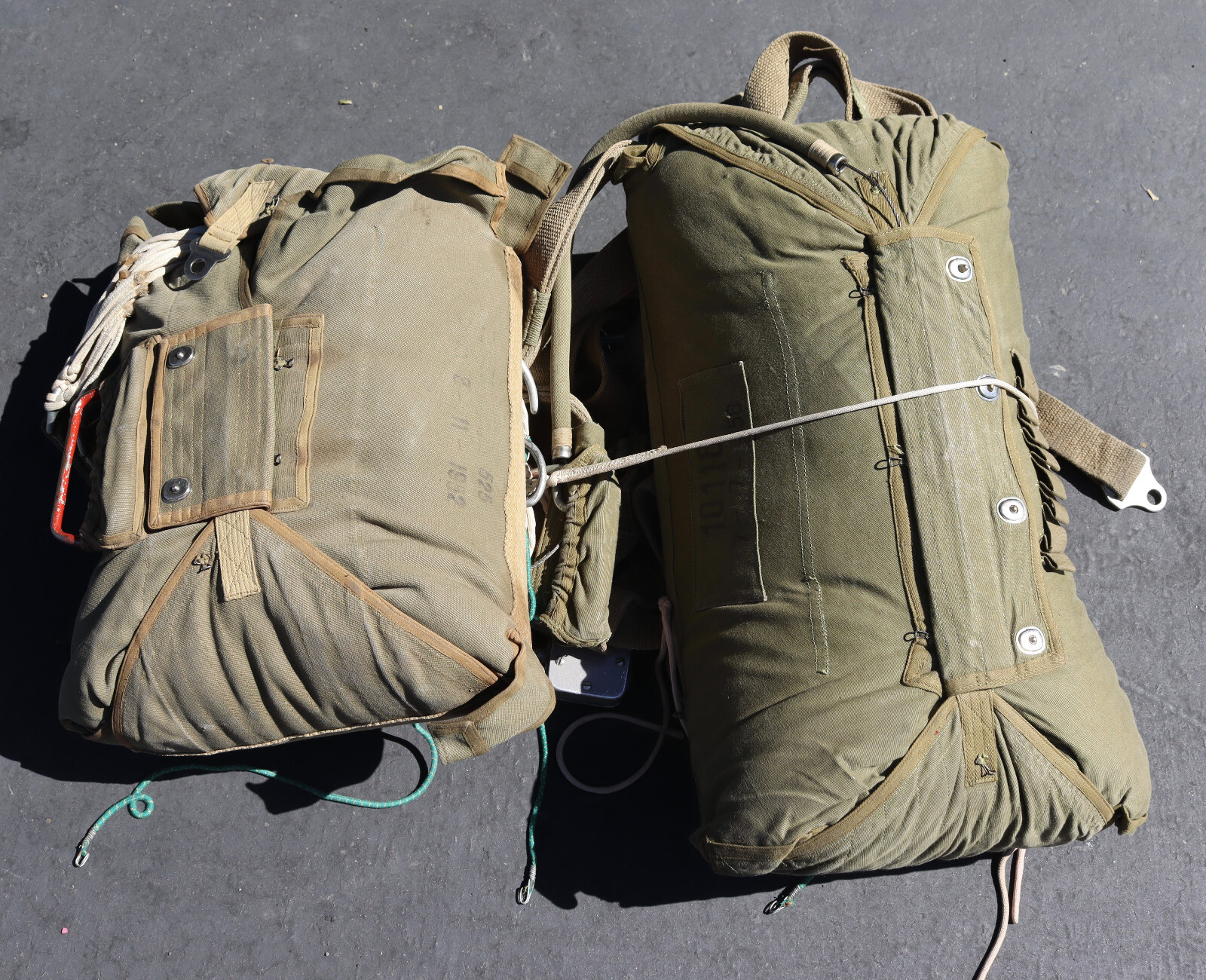 その他 70s vintage itary army 2way parachute $_12.JPG?set_id=880000500F