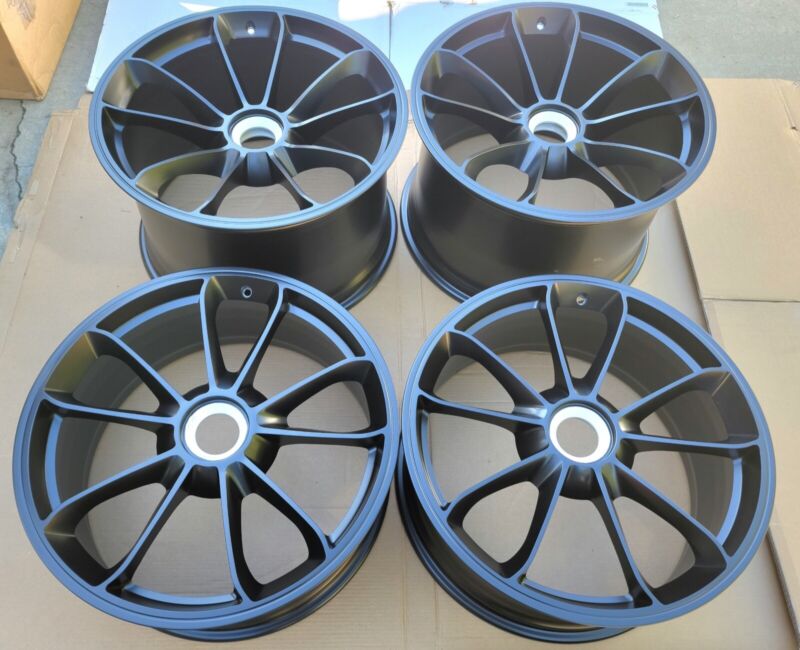 20" Lk New Oem Factory Porsche Gt3 911 991 Centerlock Forged Germany Wheels Rims