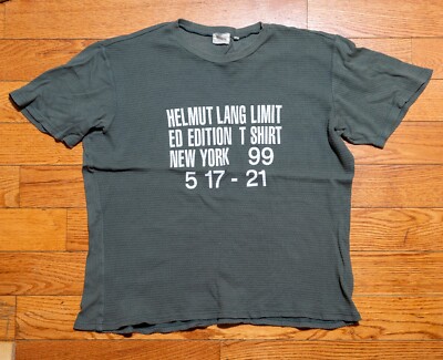 Helmut Lang Archive Limited Edition 1999 T-ShirtのeBay公認海外通販 ...