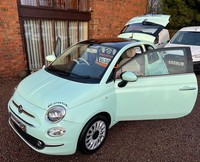 2017 Fiat 500 0.9 TwinAir 105 Lounge 3dr HATCHBACK Petrol Manual