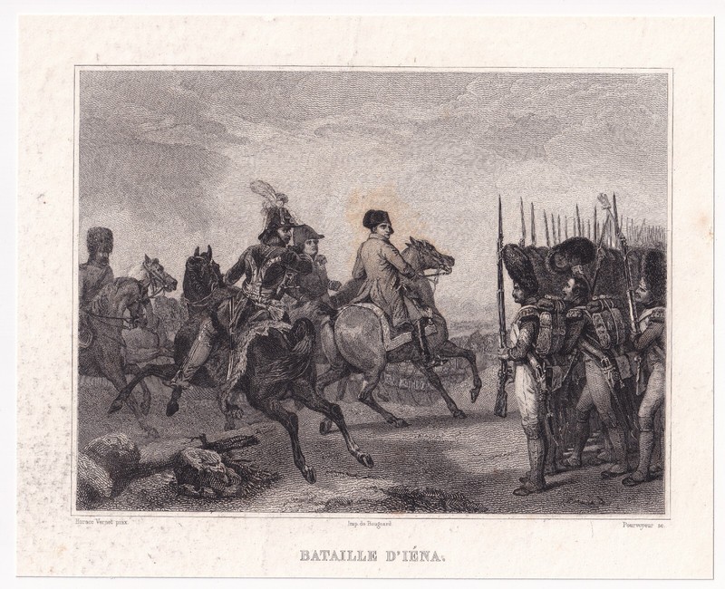 Gravure Xixe Bataille De IÃ©Na NapolÃ©On Bonaparte Schlacht Bei Jena Auerstedt 