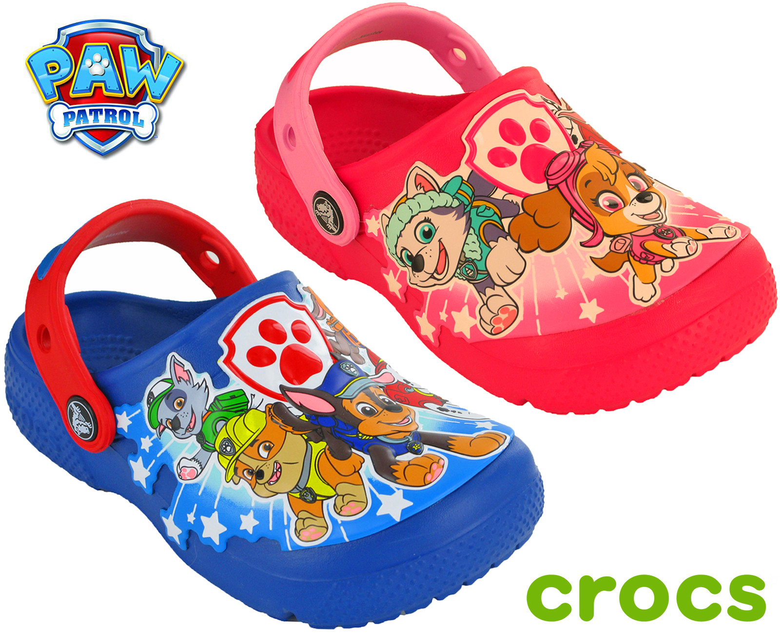 kids paw patrol crocs