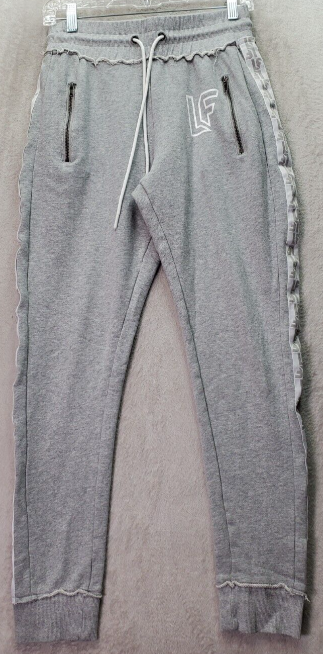 LF the brand Jogger Pants Womens Small Gray Cotton Elastic