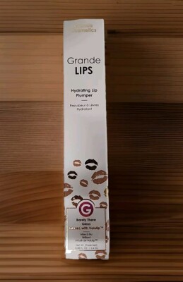 Grande Cosmetics Grande Lips Hydrating Lip Plumper Barely There Gloss NIB