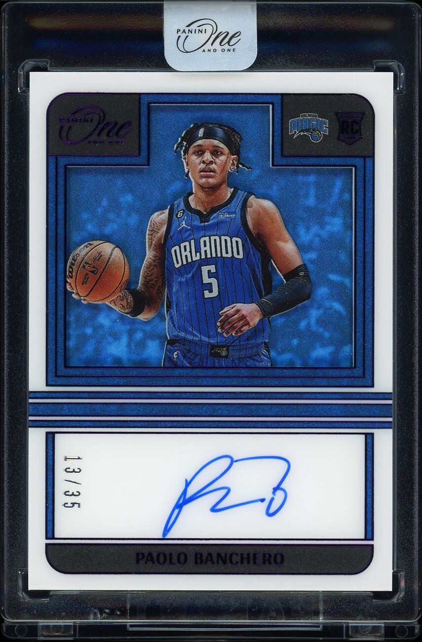 その他 PSA9 PAOLO BANCHERO PANINI RC AUTO 2022-23 Panini Prizm Paolo Banchero Silver RC Rookie