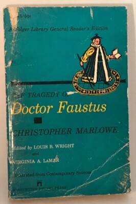 TRAGEDY OF DOCTOR FAUSTUS Christopher Marlowe 1968 PB Washington Square Press