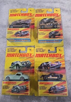 MATCHBOX LESNEY EDITION Lot Of 4 Cruiser, Crawler, Jaguar, Sahara