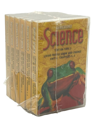 Harcourt Science Grade 2 Text On Tape Units A - F Set of 6 Homeschool Education