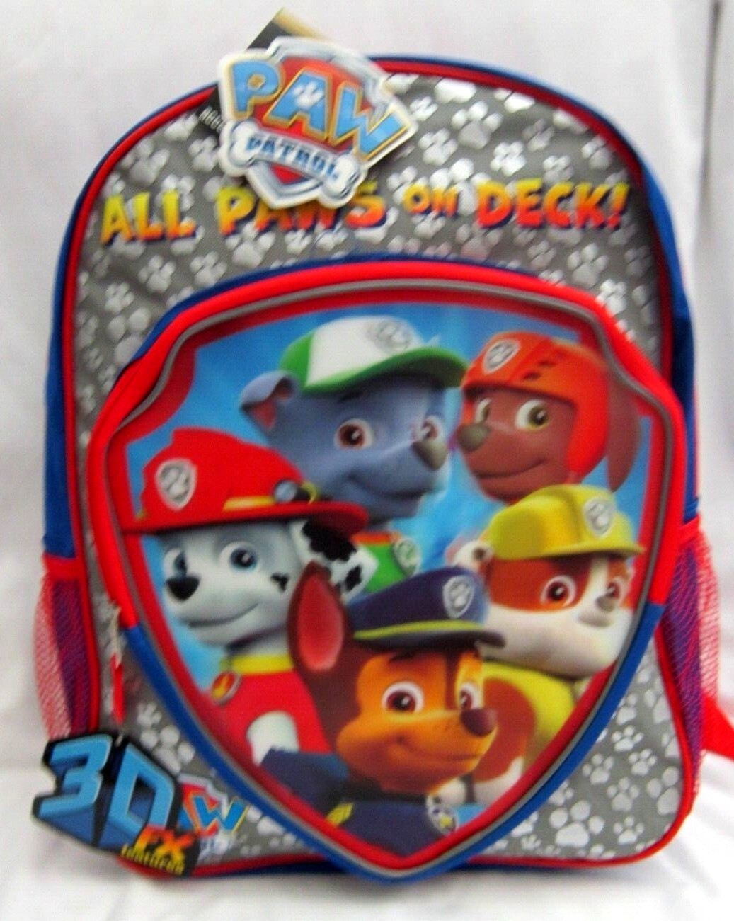 paw patrol rucksack 3d