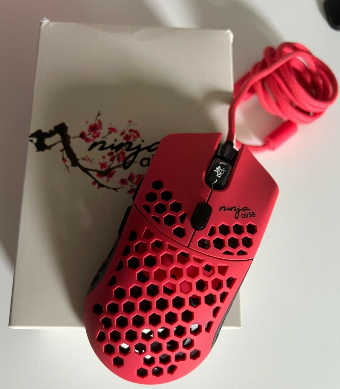 finalmouse Air58 CHERRY BLOSSOM RED