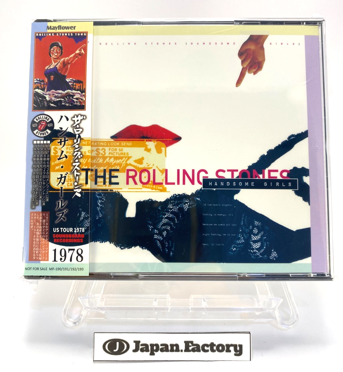 【CD】ローリングストーンズ Handsome Girls (4CD)1384 THE ROLLING STONES 1978 HANDSOME GIRLS 4CD+Original OBI NEW