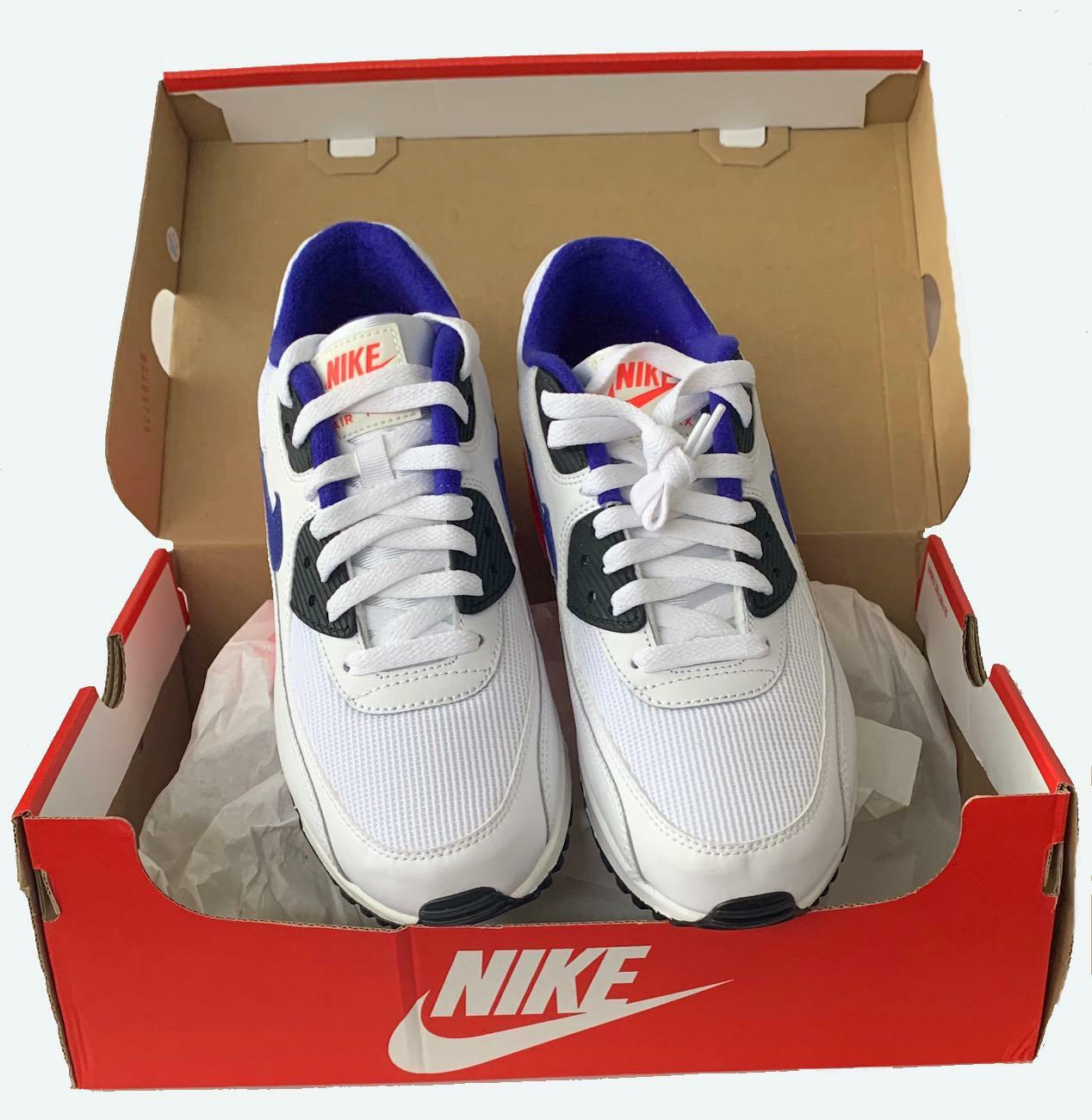 nike air max 90 blue orange