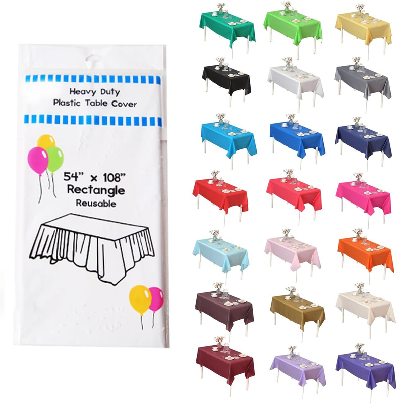 S Tablecloth (reusable) (rectangle 54" X