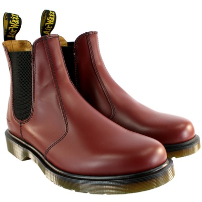 DR. MARTENS LADIESS DR MARTENS AIRWAIR LEATHER CHELSEA STYLE LOW HEEL ANKLE BOOT ALL SIZES
