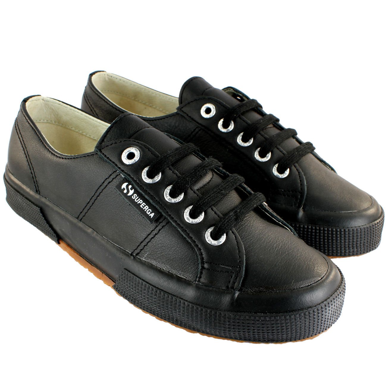 Superga Leather Athletic Shoes for Women
