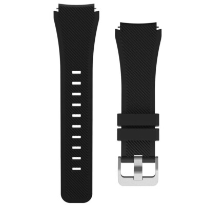 Replacement Soft Silicone 22mm Band Strap Bracelet For Samsung Galaxy Watch 46mm