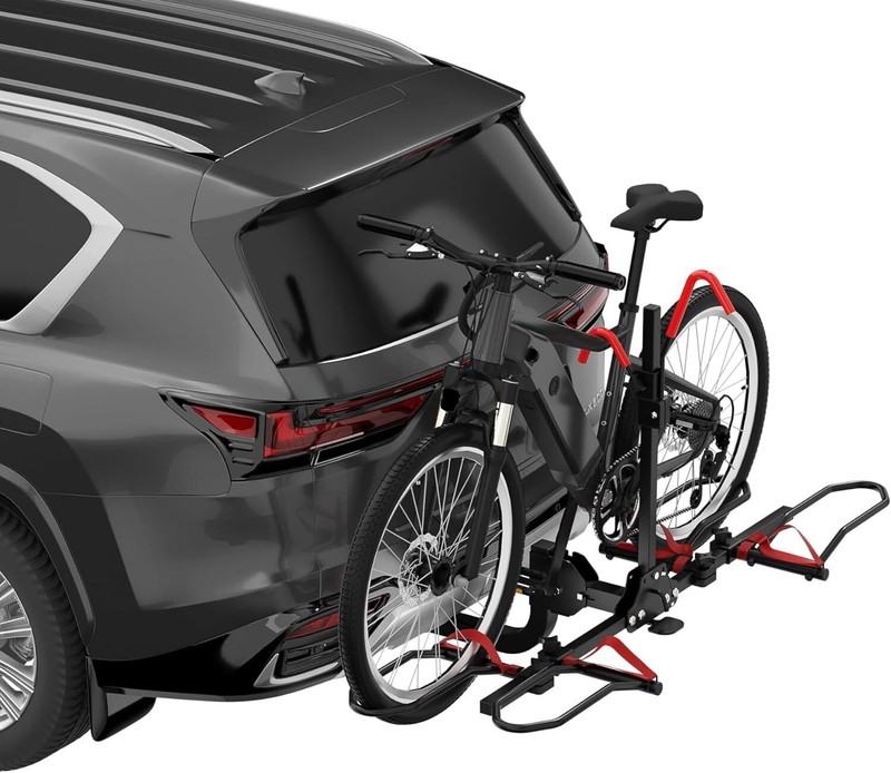 2 Fat Bike Rack Carrier Vehicle Mount Truck Hitch Heavy Duty