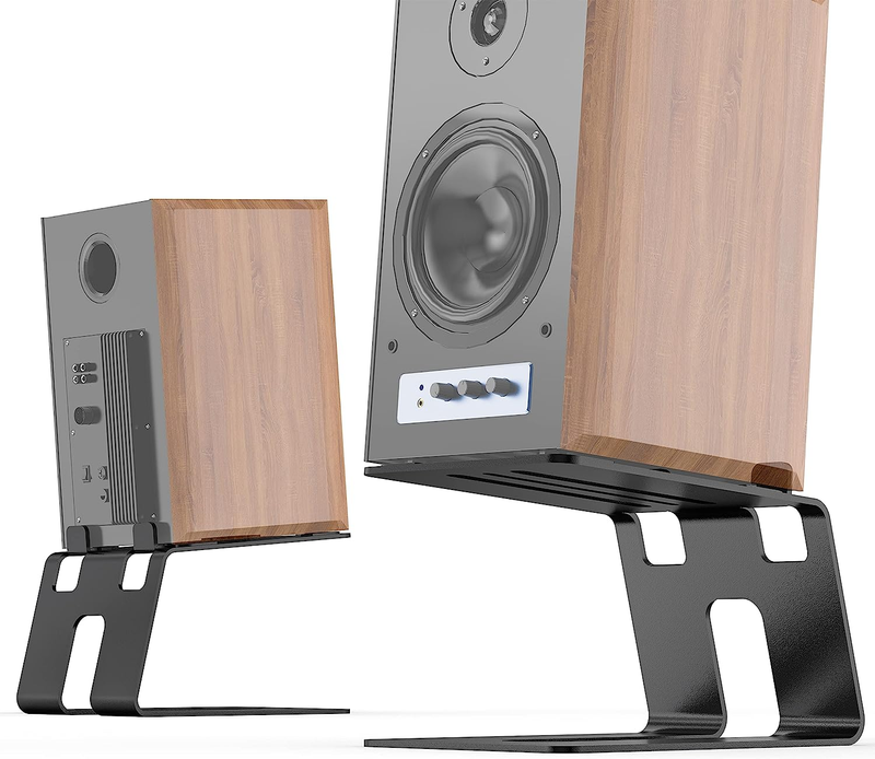 1 Pair, Studio Monitor Riser With Vibration Absorption Pad