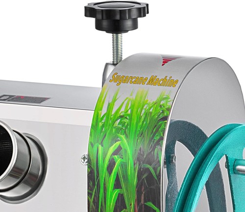 Commercial Manual Sugar Cane Juicer Press Sugarcane Extractor Stainless Steel