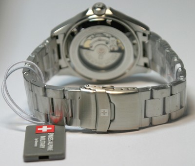 SWISS MILITARY SWISS ALPINE MILITARY AUTOMATIC DEEP SEA BLUE/BLUE REF.: 7095,2135 UNWORN