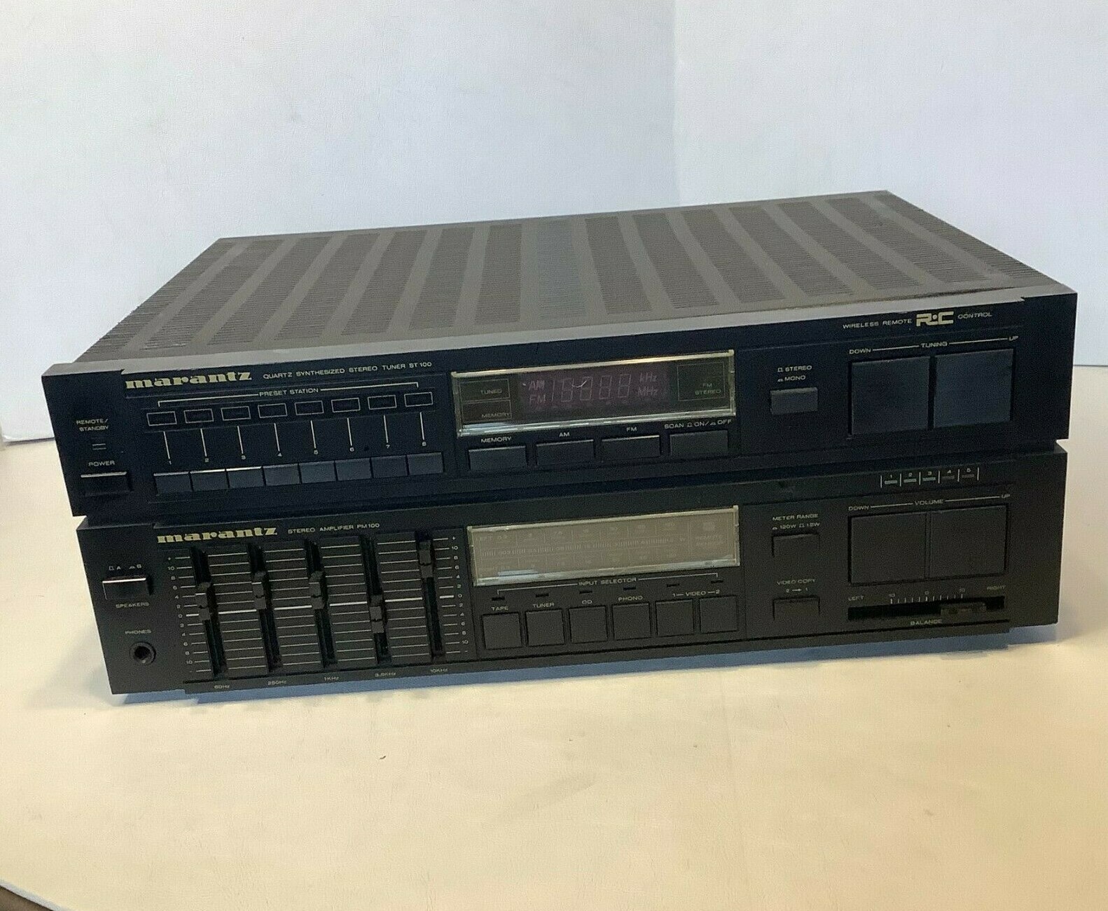 Marantz Quartz Synthesized Stereo Tuner ST-100 AS IS | eBay