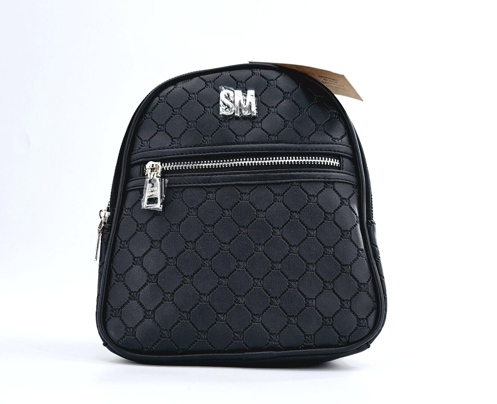 Steve Madden Mini Backpack BBLogo Black Tik Tok Women Straps