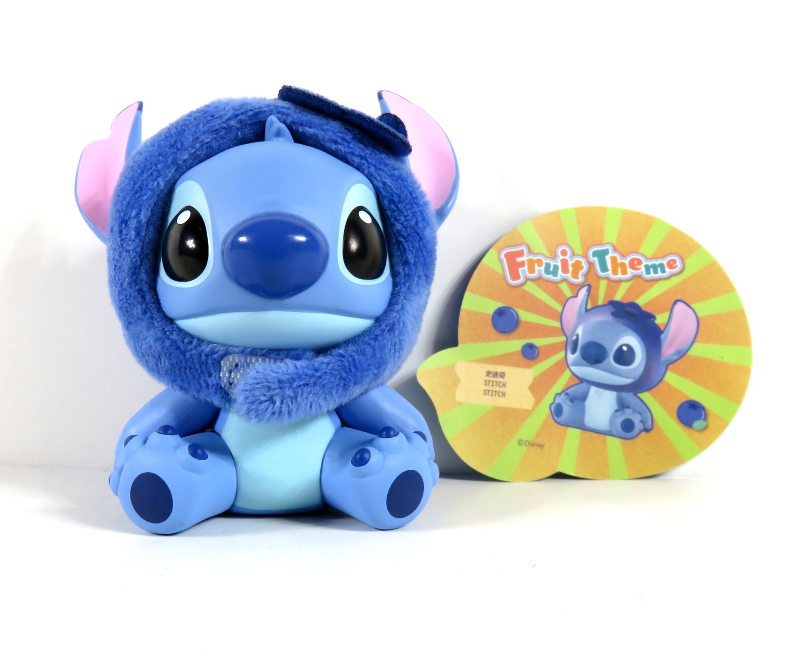 Miniso Disney Fruit Theme Mini Figure Stitch Blueberry NEW