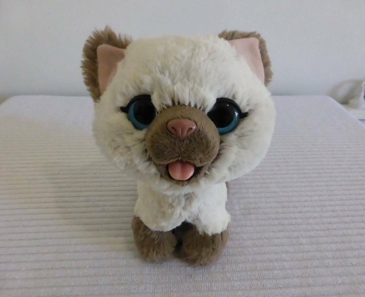 furreal friends kami my poopin kitty plush