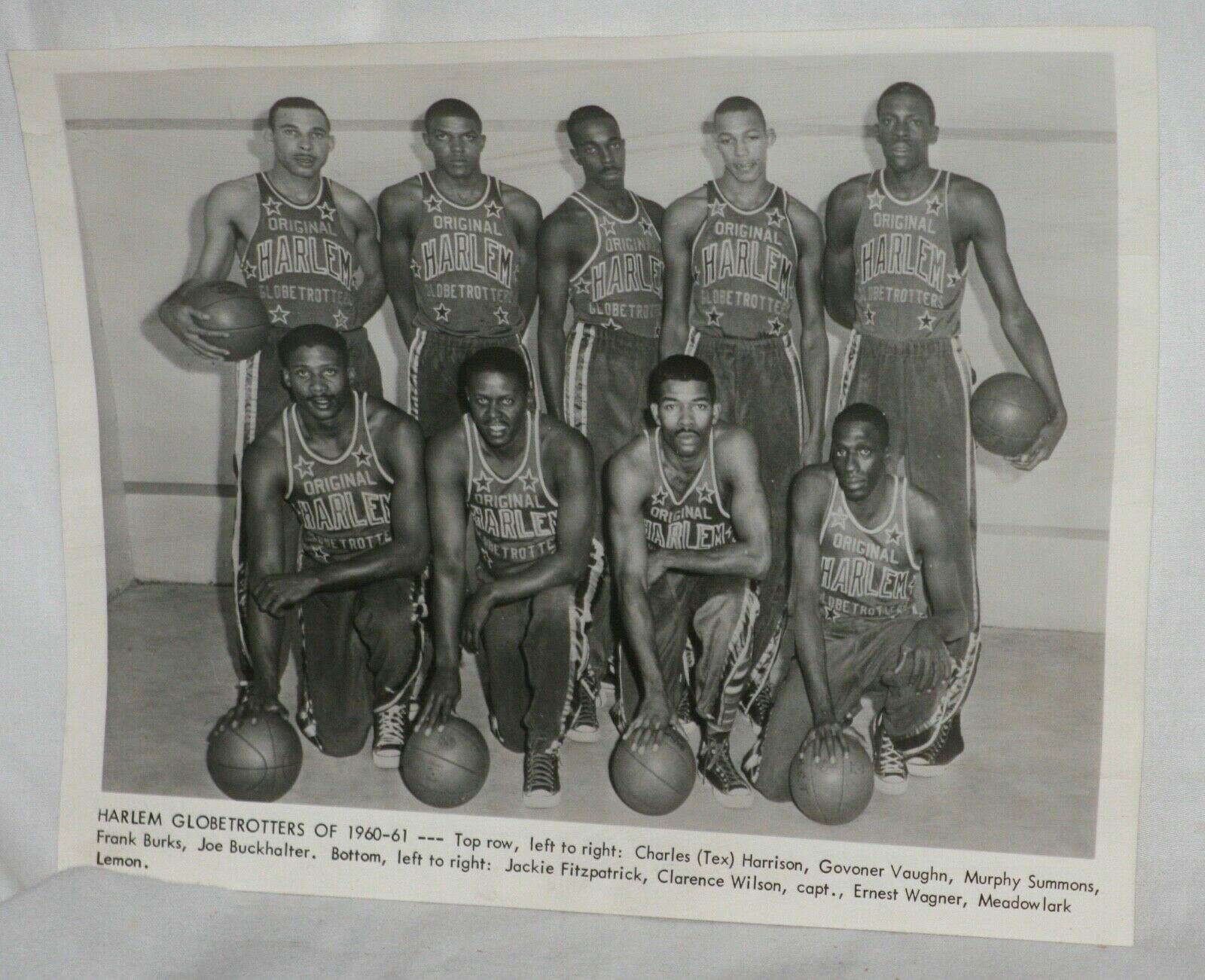1960-61 Harlem Globetrotters Original Team Photograph in