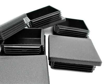2 1/2'' x 2 1/2'' Square Tubing Plug  2 1/2'' Tubing Cap USA Various Package Sizes