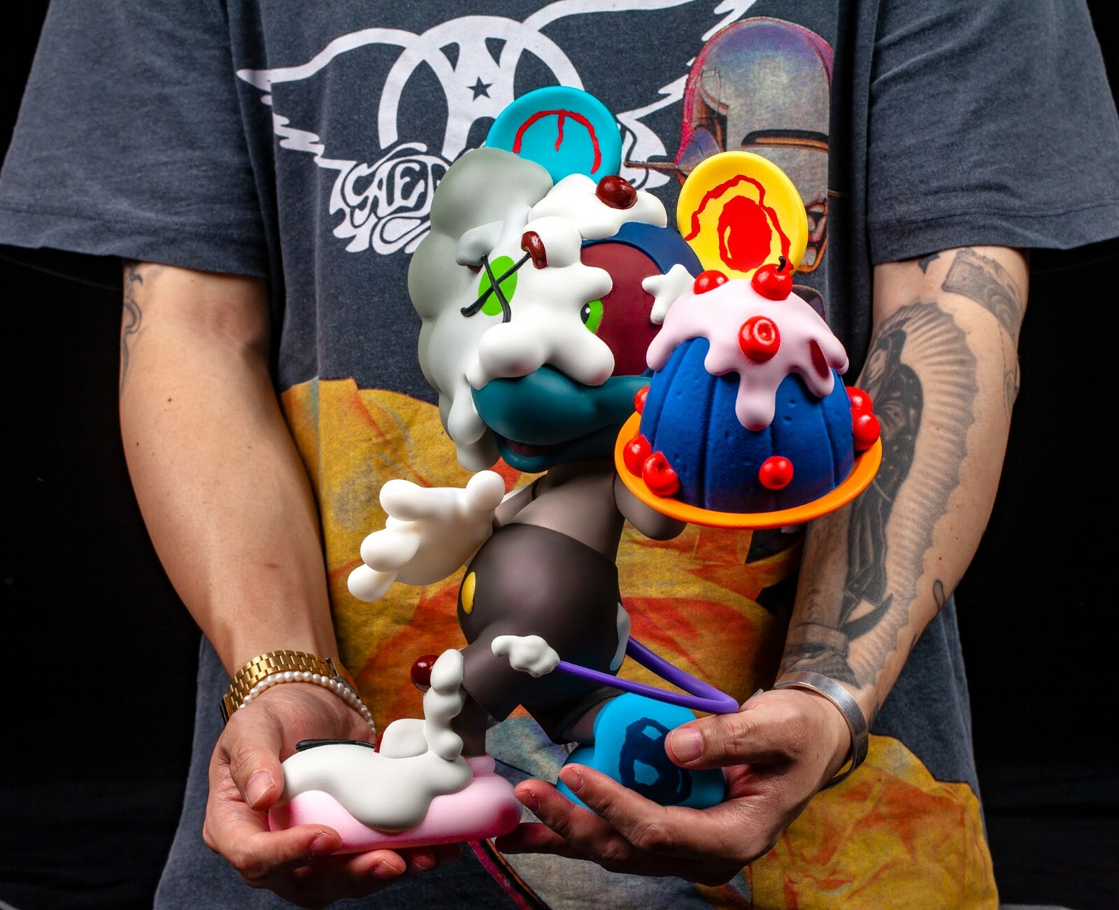 In-Stock】 Fools Paradise Sweet Conflict EP1 Kaws Mouse