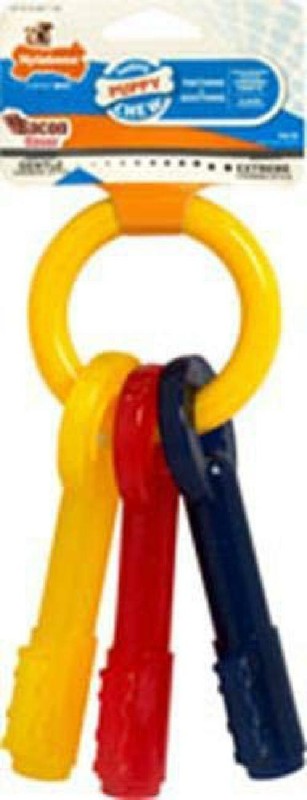Nylabone Just For Puppies  Key Ring Bone Puppy Dog Teething Chew Toy