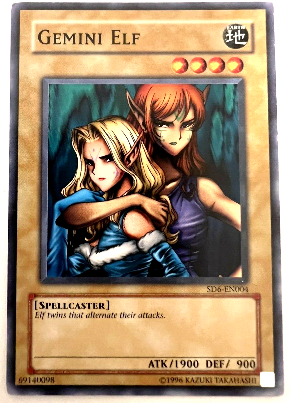 Yu-Gi-Oh! Gemini Elf – Common Card, Light Play | eBay