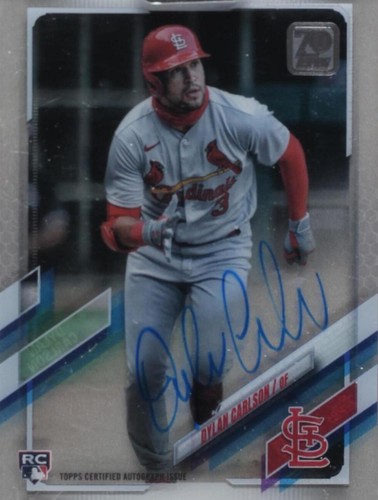 2021 Topps Clearly Authentic Autographs - Dylan Carlson #CAA-DC