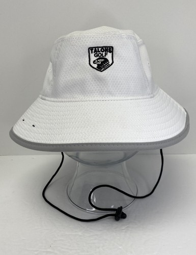 New Era White Golf Bucket Hat Talons Golf Course Ankeny