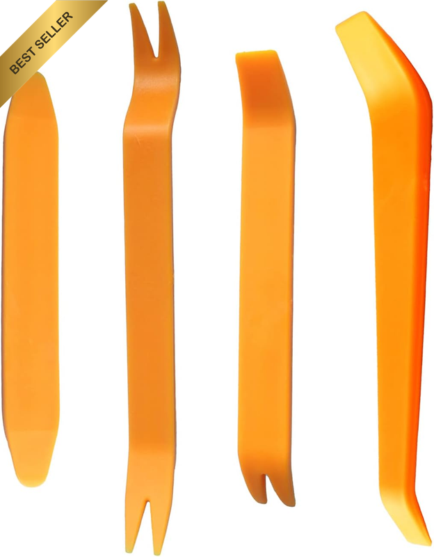 4Pcs Auto Door Clip Panel Trim Removal Tool Kits Audio Video Dashboard Dismantle