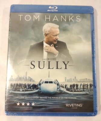 Sully (2016) New Sealed Blu Ray Tom Hanks 
