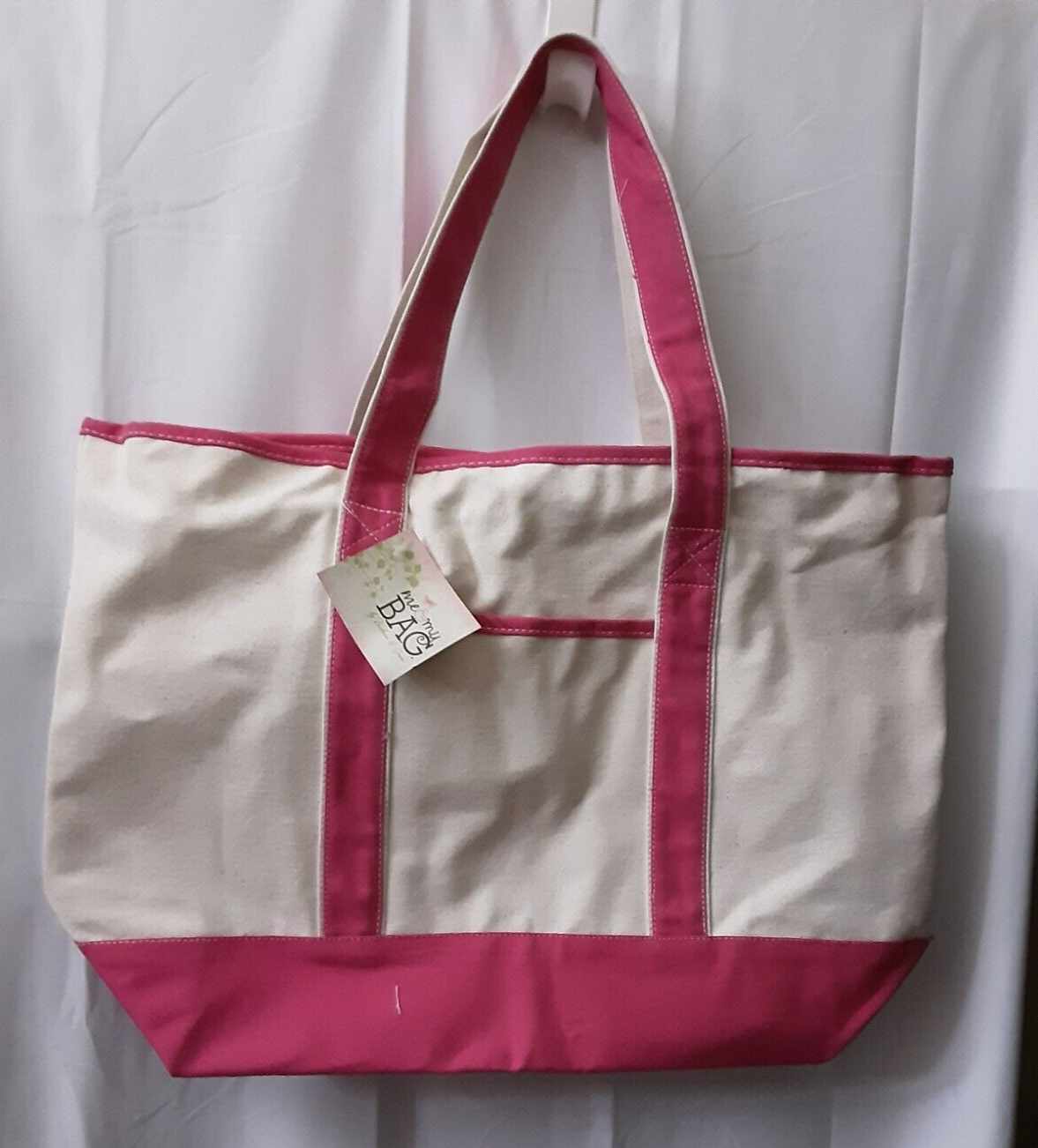 ★EMIS★ CANVAS TOTE BUCKET BAGPINK m1037_1334635 CANVAS TOTE BUCKET BAG-PINK - EMIS