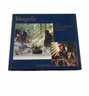 Vangelis Cd Box Set 1942 Christophe Colomb Blade Runner 1998 Warner Music France